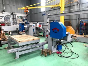 OEM Industrial Wire Saw Stone Cutting <b>Machine</b> for Granite Marble Slab <b>Splitting</b> with Wire Stretch Compensation - Product Image 5