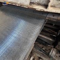 Lámina Metálica Perforada Galvanizada, Placa Perforada Industrial para Equipos de Ventilación, Malla de Protección, Espesor de 0.8mm-3mm