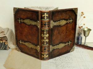 Journaux en papier de coton faits à la main avec couverture rigide en cuir d'agate, matériau en cuir véritable revendu par les magasins d'art et d'artisanat - Product Image 3