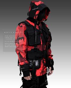 Men's High Visibility Reflective <b>Waterproof</b> <b>Winter</b> Jacket Hi Viz Hooded Workwear <b>Coat</b> for Safety Workers - Product Image 3