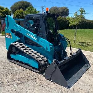 Haute performance SWTL4538 chargeuse compacte à chenilles à vendre avec composants avant et rétrocaveuse - Product Image 3
