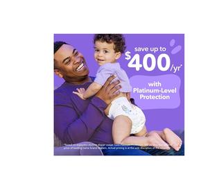 Pañales desechables de grado superior para bebés Pampering Luvs Pañales para bebés de todos los tamaños disponibles - Product Image 4