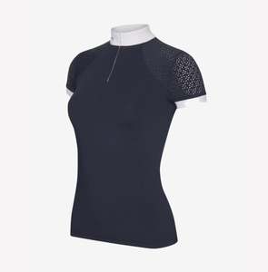 เสื้อเชิ้ตแขนสั้น Shemax สีกรมท่า - Product Image 1