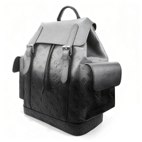 Sac à dos pour ordinateur portable en cuir vintage de haute qualité, personnalisé, pour hommes, avec design imperméable et logo gravé personnalisé