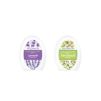 AirdeParfum Désodorisant Solide en Gel 150g Lavande Florale Longue Durée Rafraîchisseur d'Ambiance Calme Propre Agréable pour la Maison et l'Hôtel