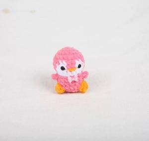 Llavero de Peluche Hecho a Mano con Diseño de Pingüino, Perro y Panda, Plegable, Tejido, Accesorio para Coche - Product Image 6