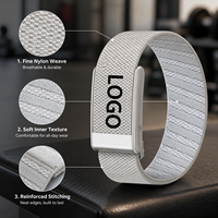 Correa Deportiva para Reloj Whoop 4.0, Correa de Repuesto de Nailon Suave al Tacto y Transpirable para Reloj Whoop 5.0