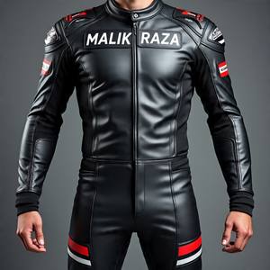 Combinaison de course de moto durable, triple couture, cuir solide, longue durée, cycliste quotidien, piste et rue, qualité d'exportation - Product Image 3