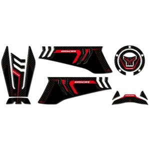 Kit Adesivi Protettivi 3D in Resina Compatibili con Honda CBR650R, Kit Adesivi per Moto - Product Image 1