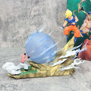 Figuras de Resina de Dragon Ball Z, Buu vs Goku, Origen de la Animación Japonesa - Product Image 5