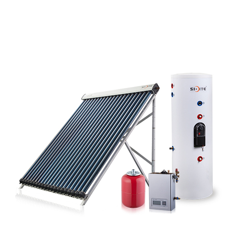 800L Split Flat Roof Mounted Thermostatic Valve Solar Water Heater  Vacuum Tube Solar Water Heater