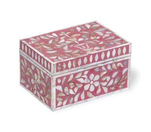 <b>Chess</b> <b>Board</b> Design Jewelry Storage Box Multifunctional Natural Bone & Horn Inlay Handmade Home Decor Living Room At Best Price - Product Image 2