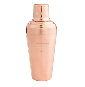 Excellente qualité Cocktail Shaker cuivre or noir Bronze miroir finition Shaker acier inoxydable Barware outils 22112 - Product Image 1