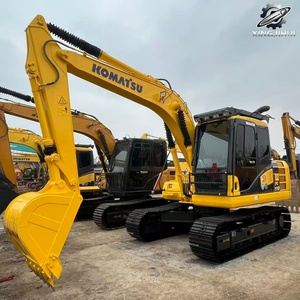 Excavatrice Komatsu PC110 d'occasion, 11 tonnes, godet de 0,53 m³, marque japonaise d'origine, excavatrice de construction sur chenilles moyennes, faible nombre d'heures, certifiée CE - Product Image 2