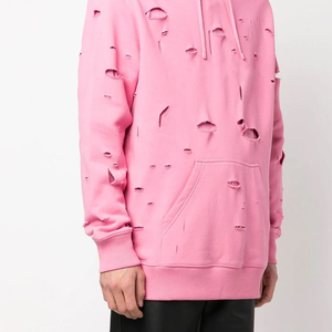 Nouveaux sweats à capuche pour hommes à manches longues, style décontracté, couleur unie, mode de rue, sweats à capuche pour hommes délavés - Product Image 6