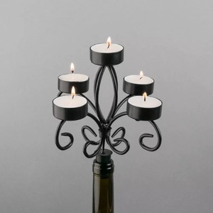 Hot Selling Premium Design Metal Gravure Printing Candle Holders Home Use <b>Candelabra</b> - Product Image 4