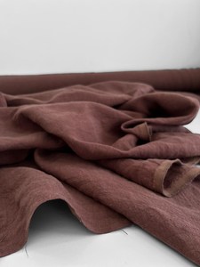 Tela de lino natural 100%, material suave, transpirable y duradero para vestidos, cortinas, manteles, manualidades, tela de lino lavado - Product Image 4