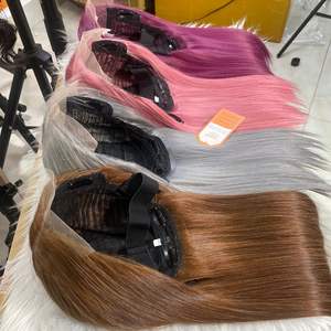 Extensions de cheveux vietnamiens 100% naturels, pleine longueur, pleine taille, haute qualité, lisses comme des baguettes, perruques de différentes couleurs, meilleur prix pas cher - Product Image 6