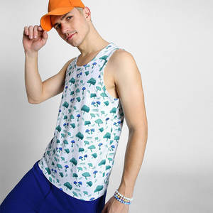 Camiseta sin mangas de verano para hombre informal de talla grande de alta calidad OEM sin mangas para gimnasio Fitness secado rápido transpirable - Product Image 4