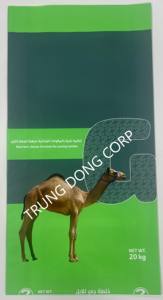 BOPP laminado pellizco inferior PP bolsas tejidas para embalaje de fertilizantes hecho en Vietnam - Product Image 3