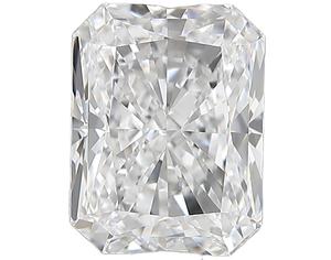 Large Size HPHT Lab Grown Diamond Rectangle Brilliant Radiant Cut D Grade VVS 2 Clarity <b>Real</b> Diamond for Jewelry Making - Product Image 1