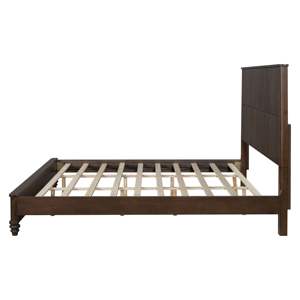 Base de Cama Moderna de Madera Tamaño Queen con Cabecera, Plataforma Resistente para Adultos, Procedente de Vietnam, para Dormitorio - Product Image 3