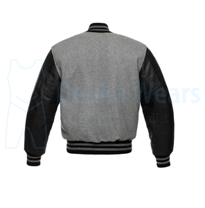 Vêtements de sport brodés en chenille à prix de gros, style personnalisé, manches longues en cuir, vestes de style lettreman pour adultes - Product Image 6