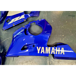 Kit Carene Moto Yamaha R6 1999-2002 in Plastica ABS Blu Nuove con Fori di Montaggio Pre-forati - Product Image 2