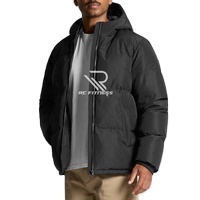 Manteau d'hiver en duvet d'oie style parka pour hommes, épais, pour amoureux de l'extérieur, personnalisé, Kepai Down, vente en gros - Product Image 3