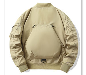 Blouson aviateur pour homme et femme, vintage, multi-poches, vêtements de travail, streetwear, coupe-vent, polaire, veste de baseball, vestes pour homme - Product Image 2