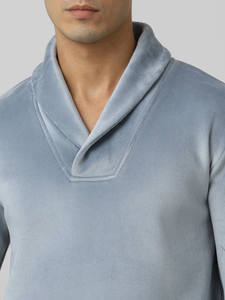 Hombres Sudadera Basics Algodón Blended Sudadera - Product Image 2