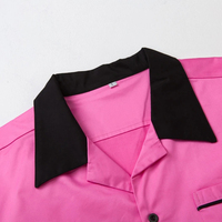 Nouvelle Chemise de Bowling pour Hommes en Gros, Maillot Personnalisé en Polyester Sublimé avec Col Polo, Design Durable et Imprimé, Vente Chaude