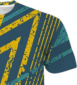 Camiseta de Verano para Hombre, Estilo Casual, de Algodón y Poliéster, con Estampado Serigrafiado, Manga Corta, Ajuste Suave, Secado Rápido y Transpirable - Product Image 6