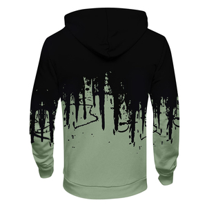 Ropa deportiva de invierno para hombre con logotipo personalizado, chándal de 2 piezas con capucha, Conjunto de jogging, chándal cálido con estampado por sublimación - Product Image 5