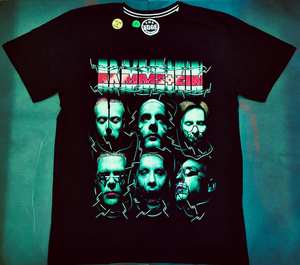 Camiseta personalizada para hombre, ropa informal reflectante que brilla en la oscuridad, 100% algodón - Product Image 3