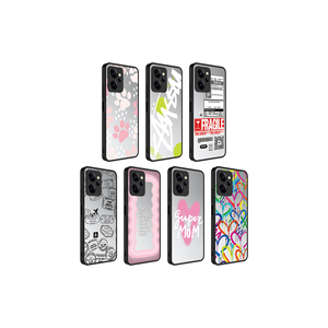 Étui de téléphone de luxe Poco X5 Pro, coque en silicone antichoc, motif cœur miroir, électroplaqué, offre protection de l'appareil photo, compatible Poco X4 Pro 5G - Product Image 3
