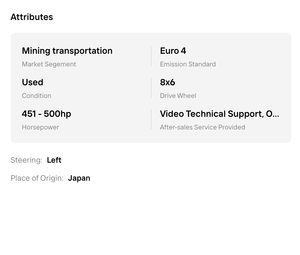 Best!! READY TO WORK 2020 For-<b>Freightliner</b> M2 106 Dump <b>Truck</b> Cumminss 240HP, Automatic EXPORT Available Worldwide with WARRANTY - Product Image 6