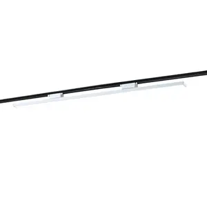 Lámpara de Riel Lineal de Diseño Moderno Fluxis, 220V/48V, Cuerpo de Aluminio, LED COB, para Exteriores, Oficinas, Supermercados, Tiendas de Ropa, Magnética - Product Image 4