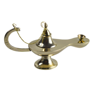 Designer Genie Lamp Shaped <b>Incense</b> Stand New Brass Metal Design <b>Incense</b> <b>Holder</b> Decor Gold Colored Finishing Design - Product Image 4
