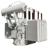 Transformateur de puissance 220 kV ou 230 kV 100 MVA ou 120 MVA vers 33 kV ou 35 kV pour l'extension des réseaux électriques 50 Hz ou 60 Hz immergé dans l'huile