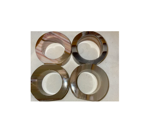 Soporte para anillo y servilletas de mármol, alta calidad, tamaño personalizado, forma Hexagonal, hecho a mano, producto en oferta - Product Image 2