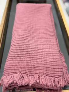 Toalla de Mano Peshtamal de Muselina 100% Algodón Personalizable de Sierra Textil, 100x200 cm, 400gr. (+-5) Toallas de Baño y Spa al por Mayor de Turquía - Product Image 2