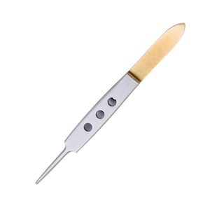 Forceps Bishop de qualité supérieure, taille personnalisée, dents en titane/acier inoxydable premium, ultra-légers, manche doré, certifiés CE - Product Image 4