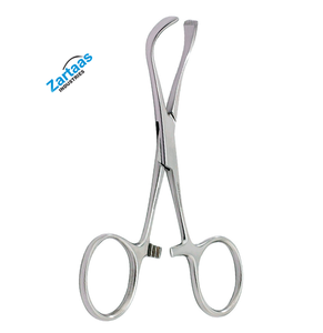 High Quality <b>Stainless</b> <b>Steel</b> Lorna Towel Forceps 10cm <b>Tubing</b> Clamp Forceps Exporter and Manufacturer - Product Image 5
