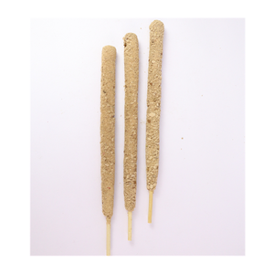 Tongkat dupa wangi kayu Sandal aromatik 6 inci dengan tempat dupa bambu Diffuser aromaterapi herbal botani - Product Image 1