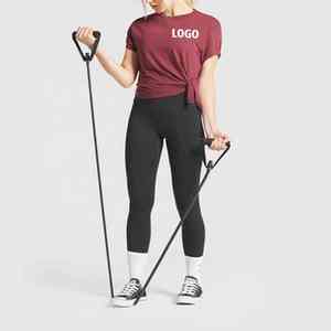 Camiseta Deportiva Personalizada para Mujer, Transpirable y Elástica, para Entrenamiento en Gimnasio y Uso Diario - Product Image 4