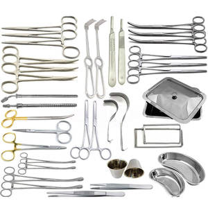 Juego completo de instrumentos quirúrgicos de cirugía general mayor | Instrumentos quirúrgicos de acero inoxidable hechos en Pakistán para profesionales - Product Image 1