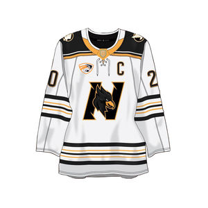 Equipo personalizado camisetas de hockey sobre hielo tela duradera logotipo bordado Diseño personalizado servicio de impresión por sublimación camisetas de hockey - Product Image 3