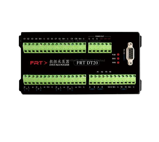 Advanced LUA-Programmable Multi-Channel Data Logger 26 Channels RS485/RS232 Interfaces for Meteorology Hydrology Environmental