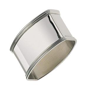 Stainless Steel Napkin Ring Silver Stainless Steel Plated Napkin Ring for <b>Wedding</b> <b>Table</b> Decorative - Product Image 1